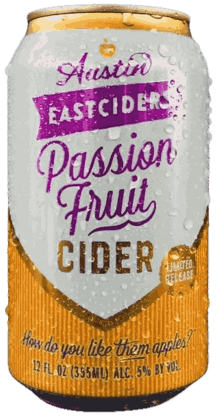 Austin Eastciders Passion Fruit Cider Specialty from United States