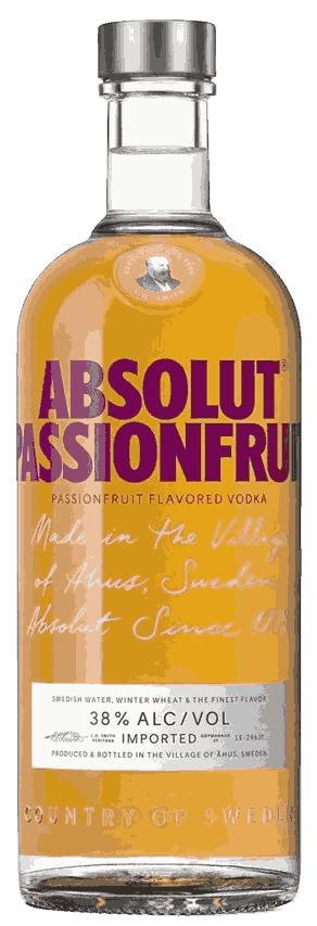 Absolut Passionfruit Vodka from Sweden