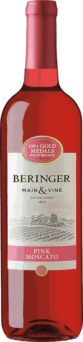 Beringer Main & Vine Pink Moscato Wine from United States