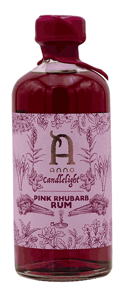 Anno Kent Candlelight Pink Rhubarb Rum Rum from United Kingdom