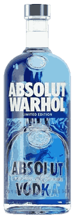 Absolut Warhol Vodka from Sweden