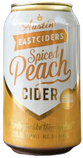 Austin Eastciders Spiced Peach Cider Specialty from United States
