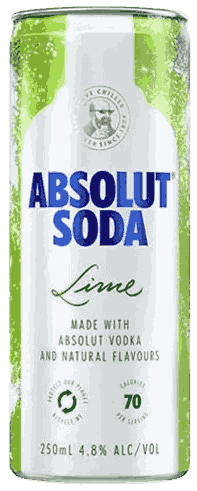 Absolut Soda Lime Specialty from Sweden