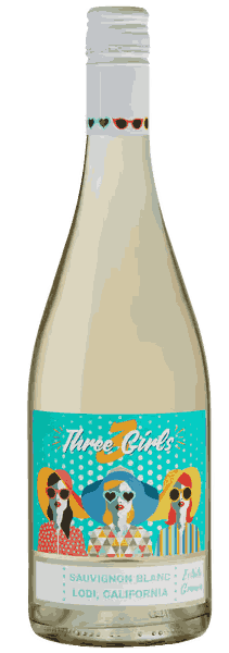 3 Girls Sauvignon Blanc Wine from United States