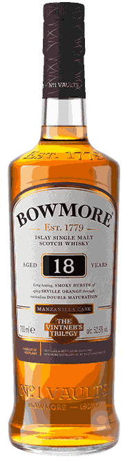Bowmore Vinter's Trilogy 18 Year Whiskey from United Kingdom
