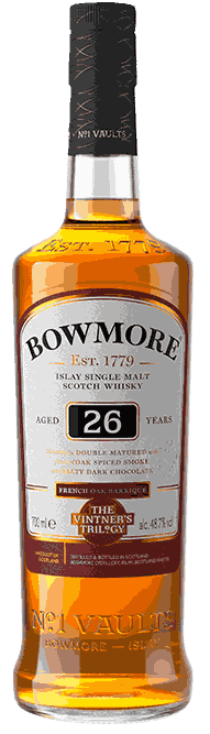 Bowmore Vinter's Trilogy 26 Year Whiskey from United Kingdom
