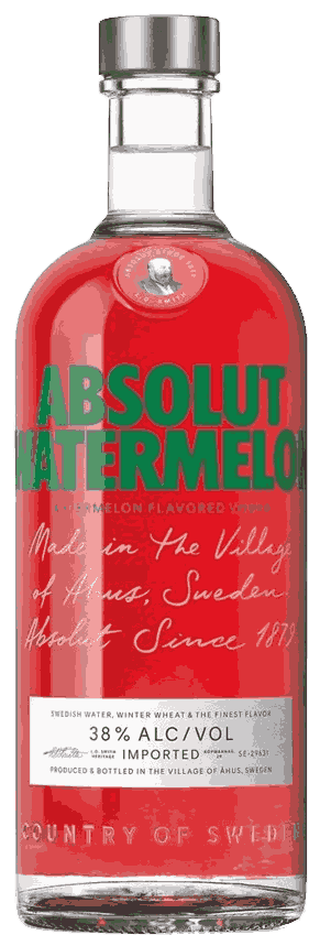 Absolut Watermelon Vodka from Sweden