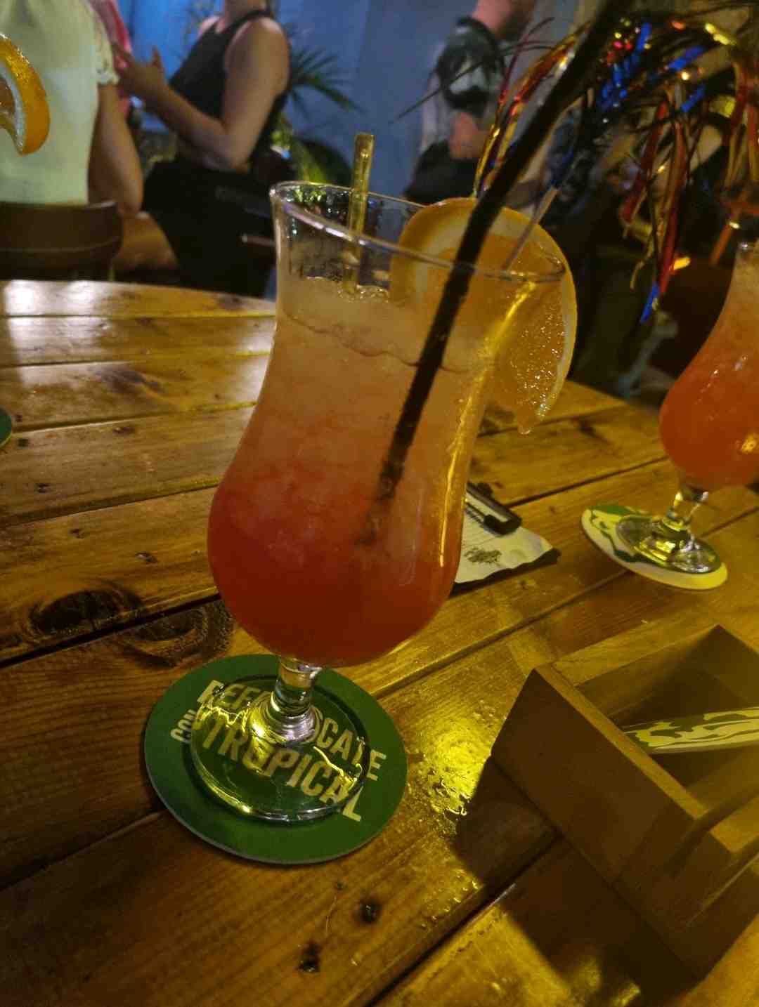 Community photo of a Sex on the Beach cocktail: ☆De Bolle Jan☆ bijna precies gelijk aan de sex on the beach. Heerlijke cocktail, veel gedronken op Gran Canaria. ~ Cafe de Bolle Jan
