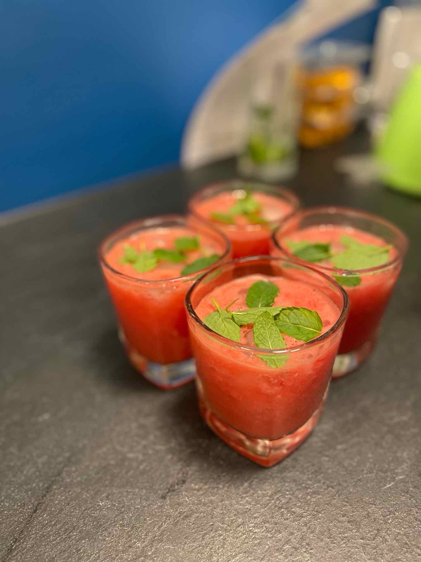 Community photo of a Watermelon Lime Cooler cocktail: Lekker maar spatte er niet persee uit.
