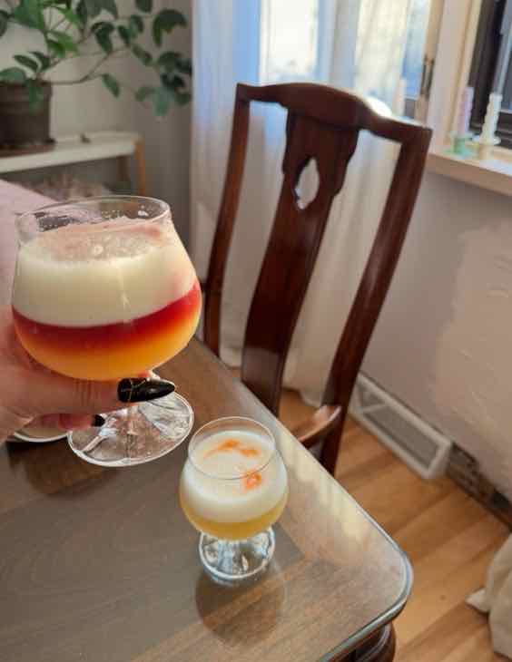Community photo of a New York Sour cocktail: Honestly my favourite. Also a masterpiece