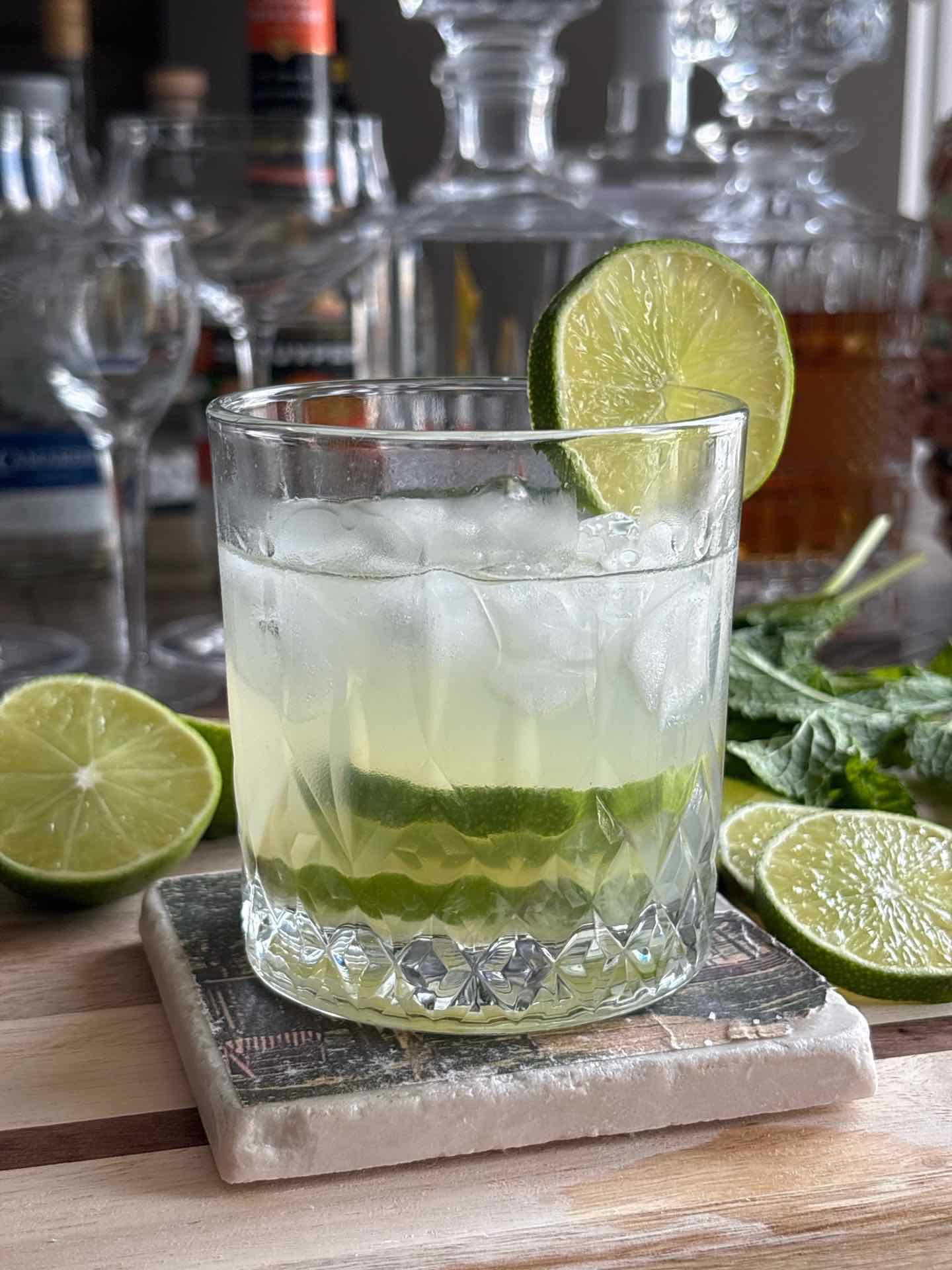 Community photo of a Caipirinha cocktail: For only being about 2 ingredients, it’s very refreshing.