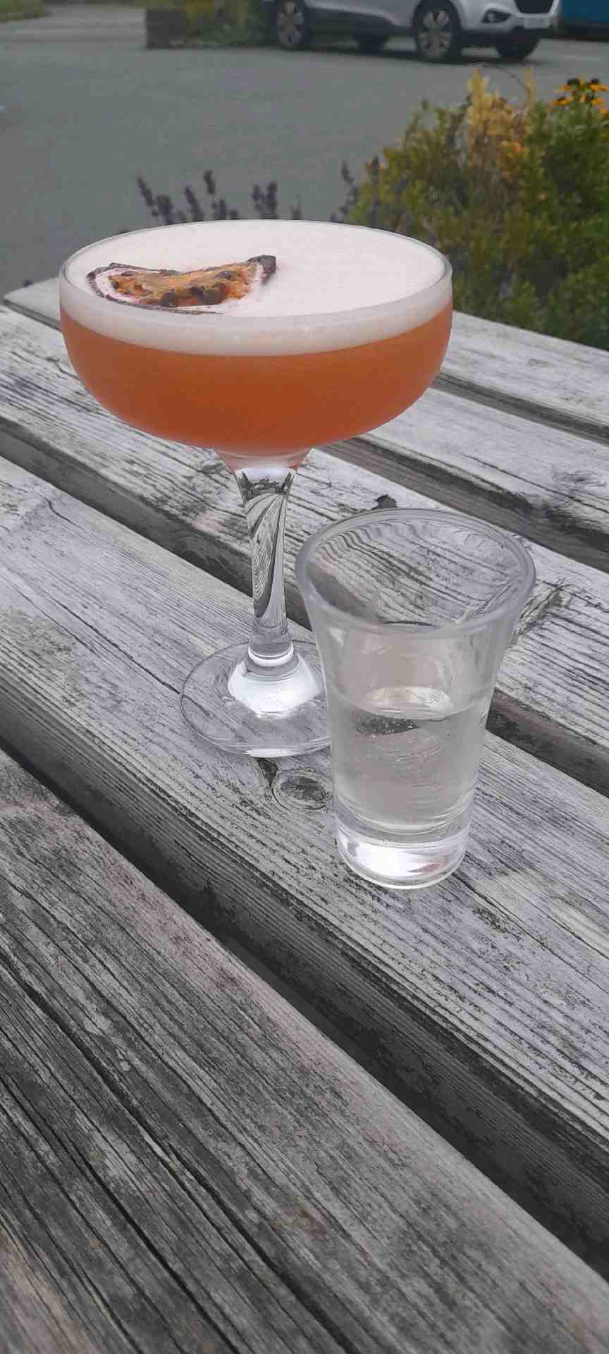 Community photo of a Porn Star Martini cocktail: Vanilla notes compliment sweetness of passionfruit. Prosseco palette cleanser releases sweet, fruity and exotic flavours.