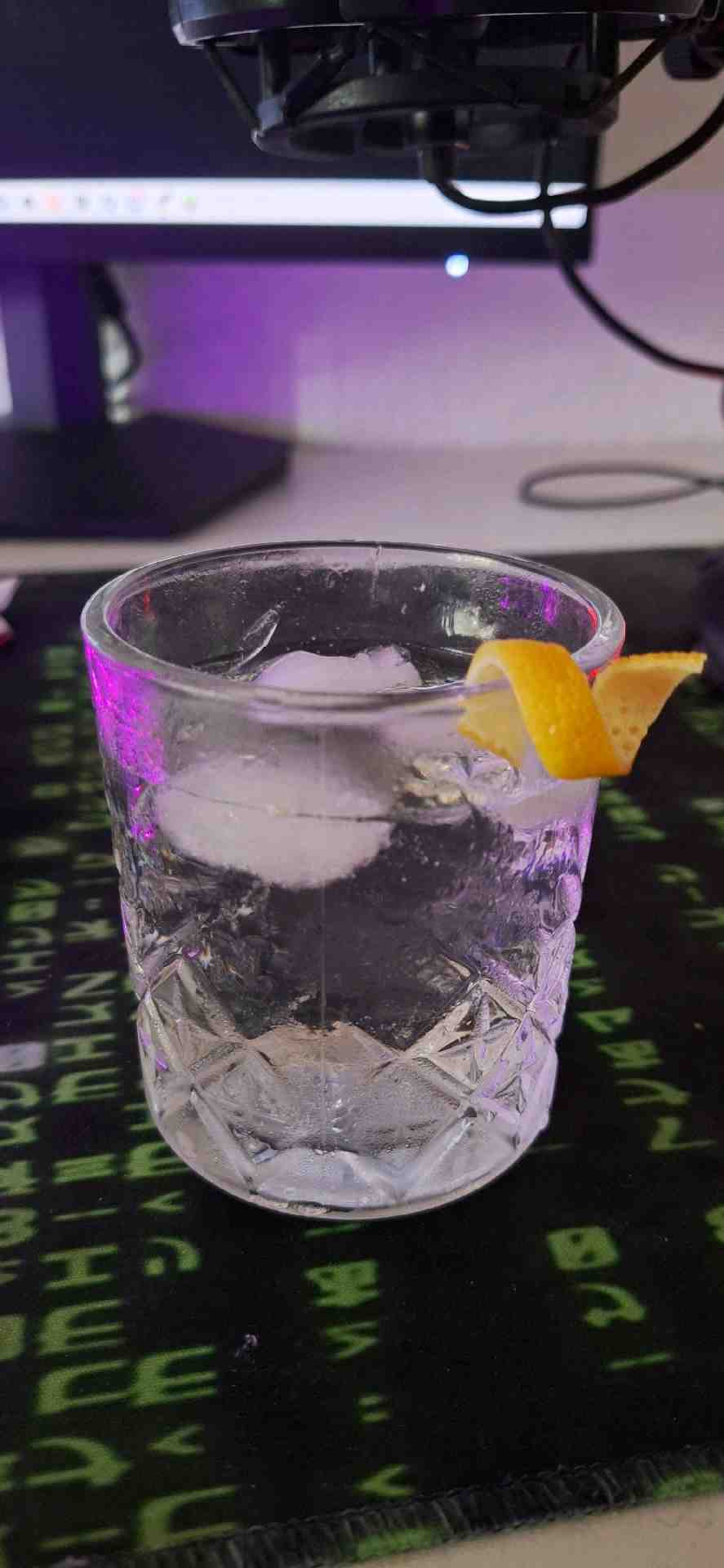 Community photo of a Prosecco G & T cocktail: Not good at all, the prosecco ads just a little bit of value to this already sad drink.
