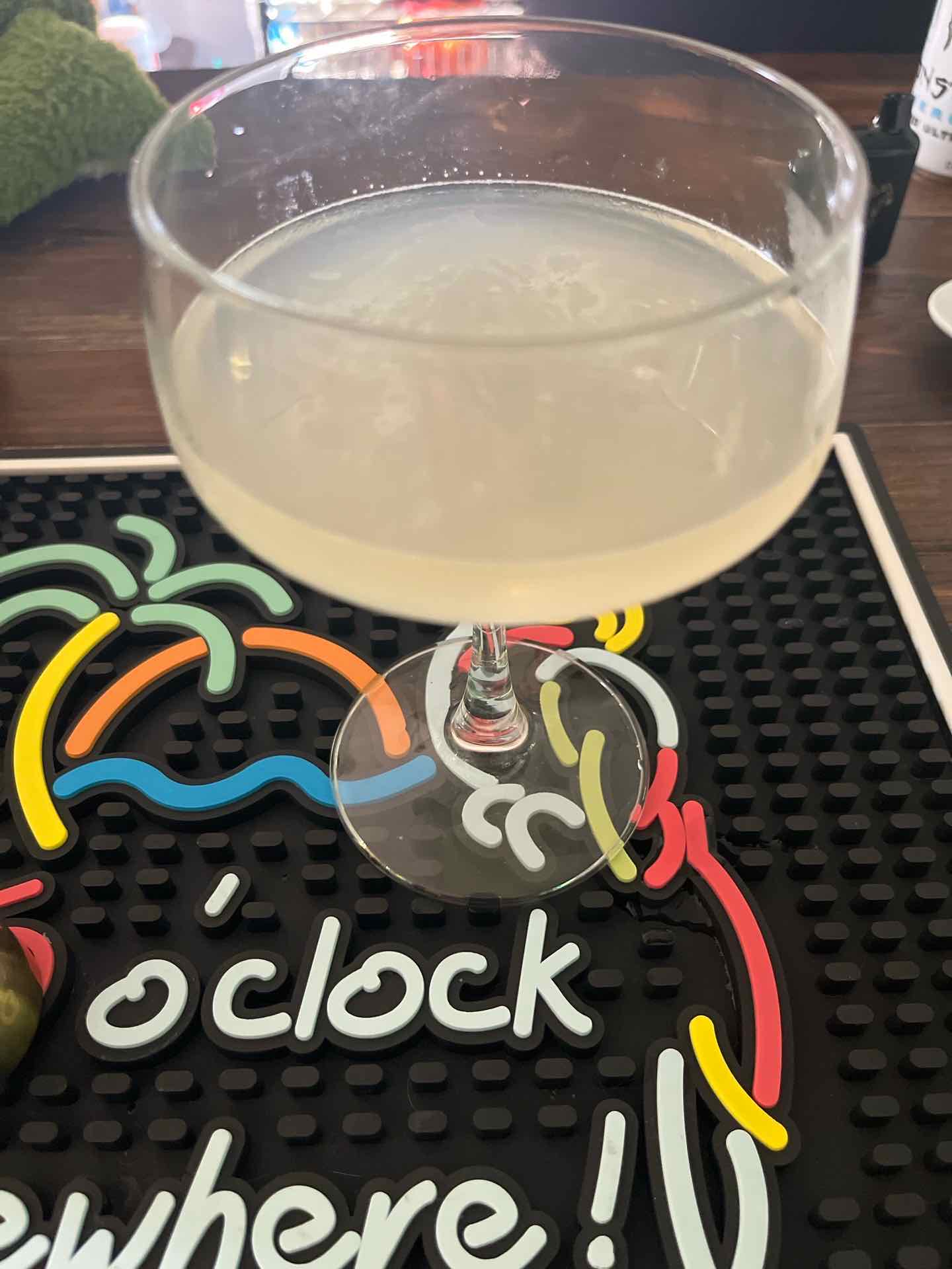 Community photo of a Corpse Reviver č. 2 cocktail: Starts with the the sour taste of the lemon and citrus then finishes with the taste of the absinthe. Not bad in my personal preference.