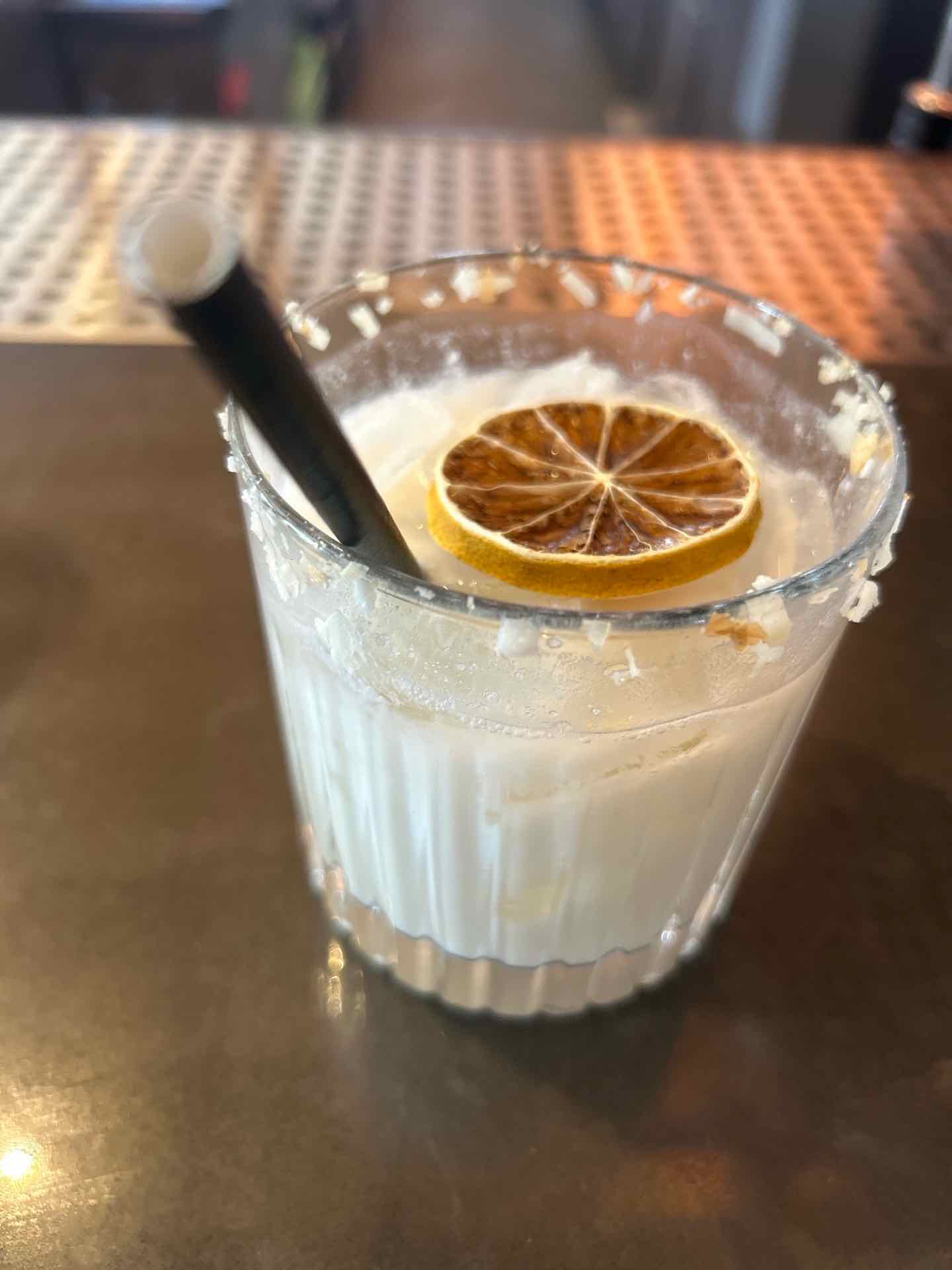 Community photo of a Coconut Margarita cocktail: I have agave added to it and no triple sec