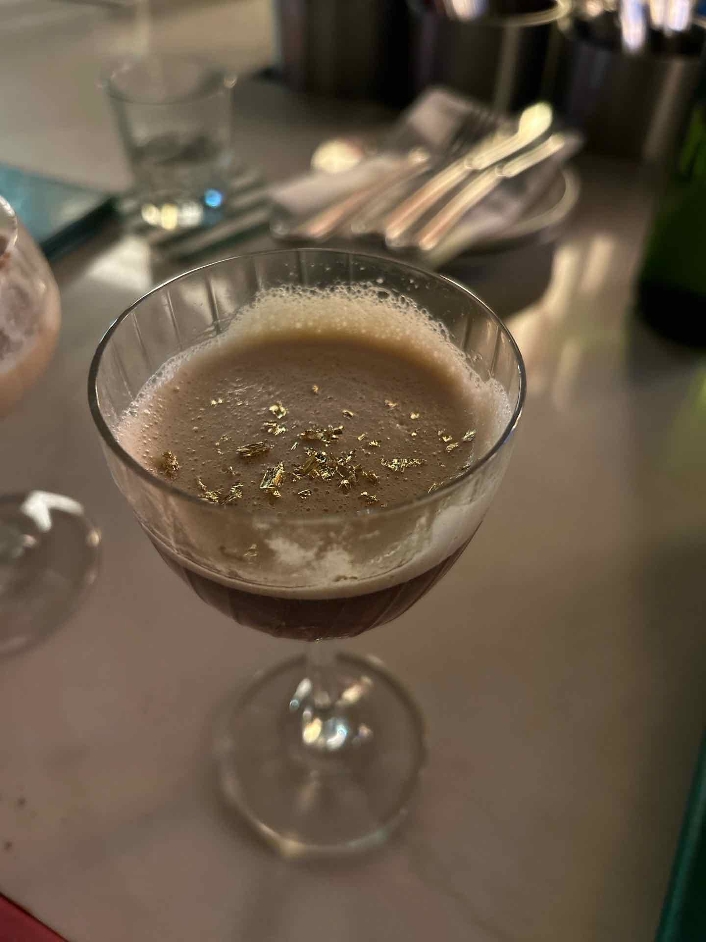 Community photo of a Espresso Martini cocktail: Ferrero Rocher flavour.