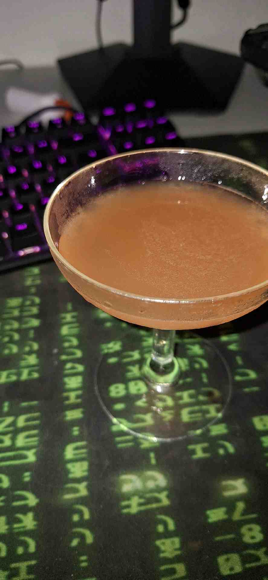 Community photo of a Blinker cocktail: Quite an intense flavour because of the whiskey but it's pretty neat. If you're into strong flavourful cocktails I'd recommend it.