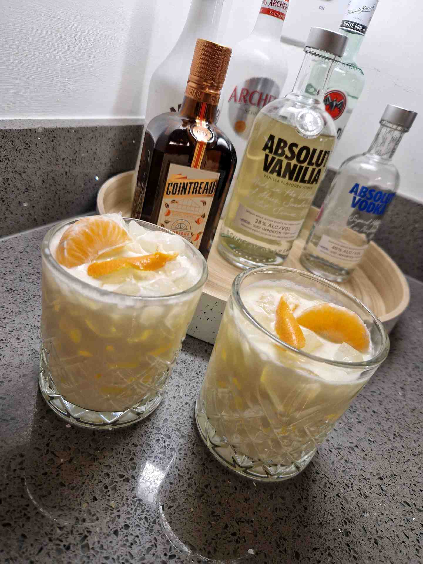 Community photo of a Orange Creamsicle cocktail: Had very little taste to it.