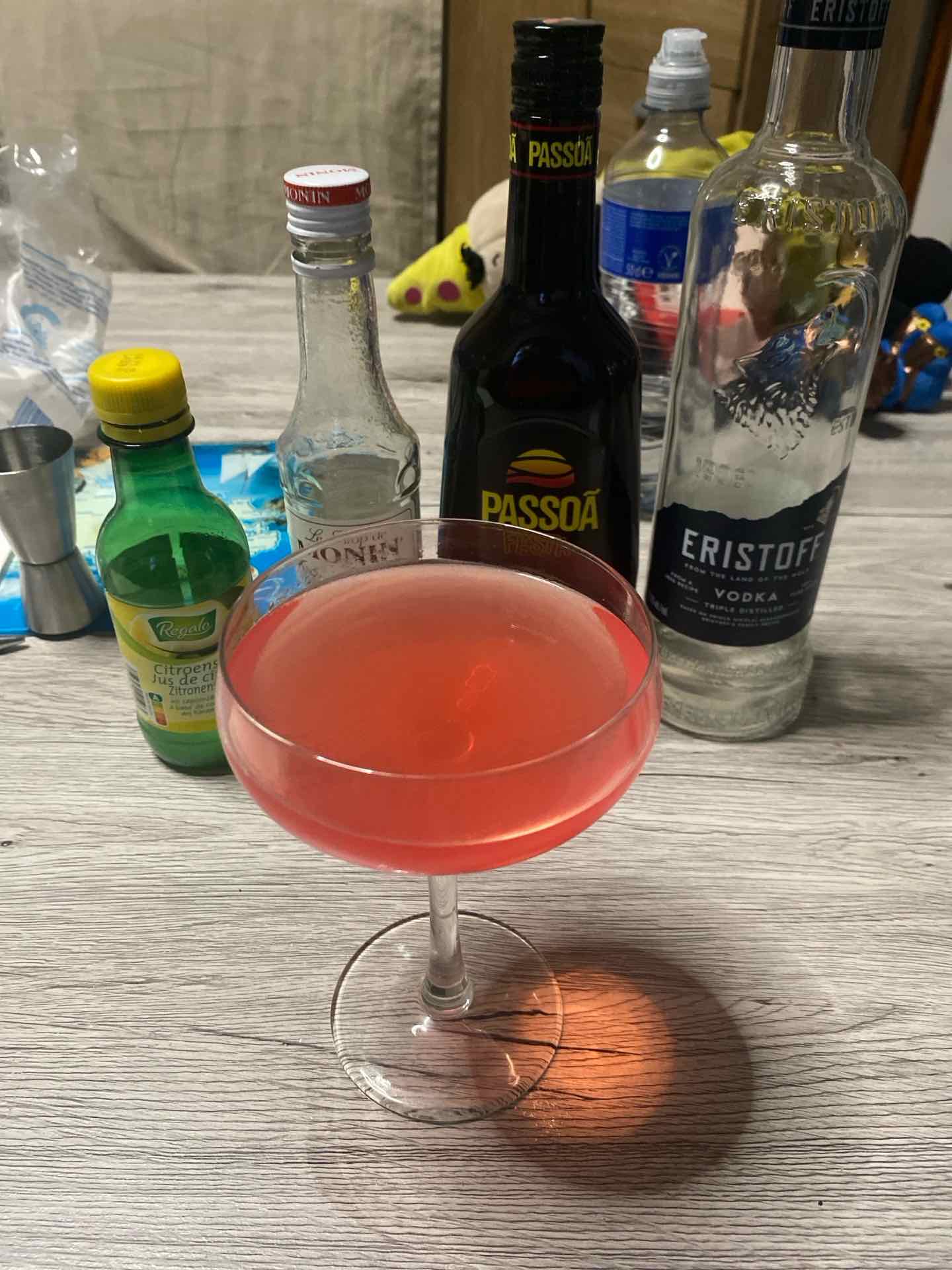 Community photo of a Porn Star Martini cocktail: With passoa liqueur