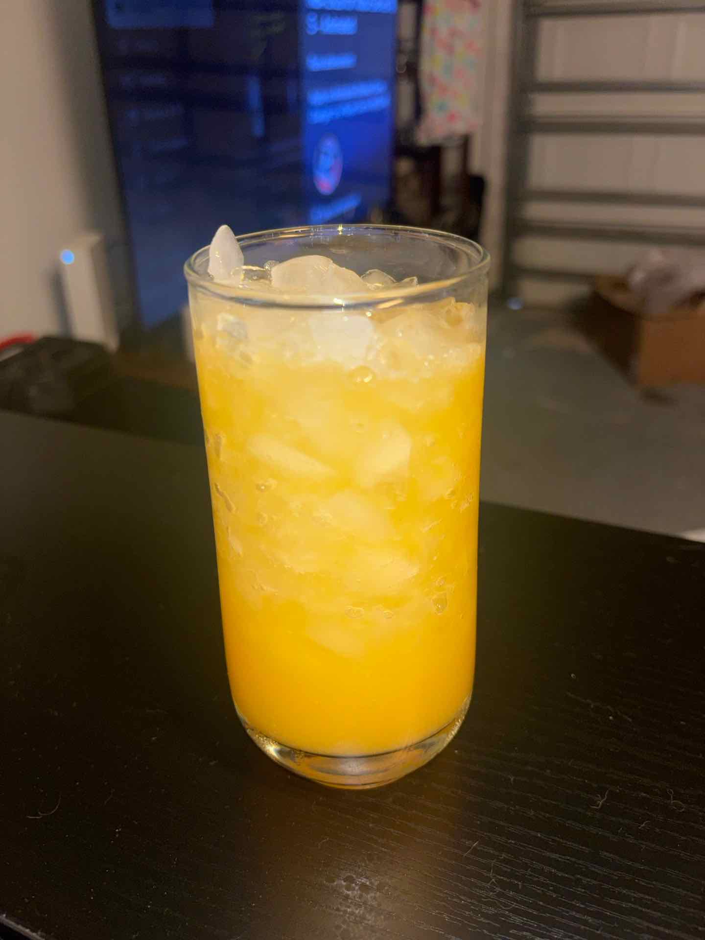 Community photo of a Margarita cocktail: I added mango purer to mine