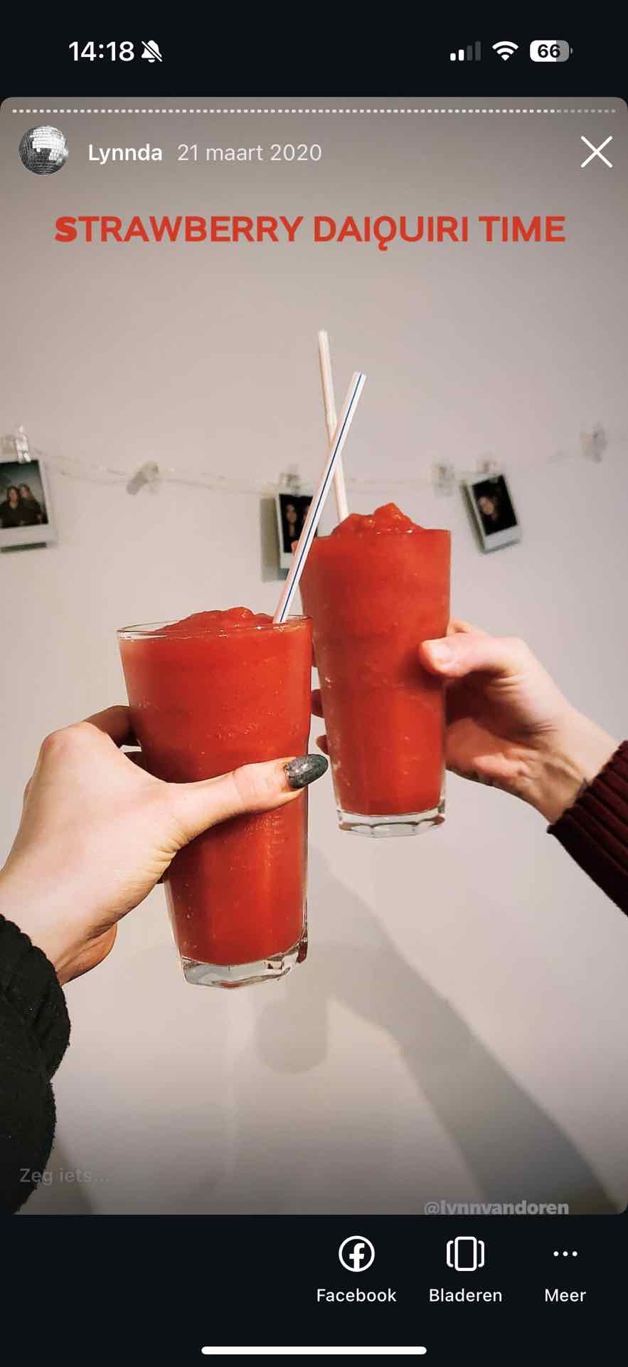 Community photo of a Strawberry Daiquiri cocktail