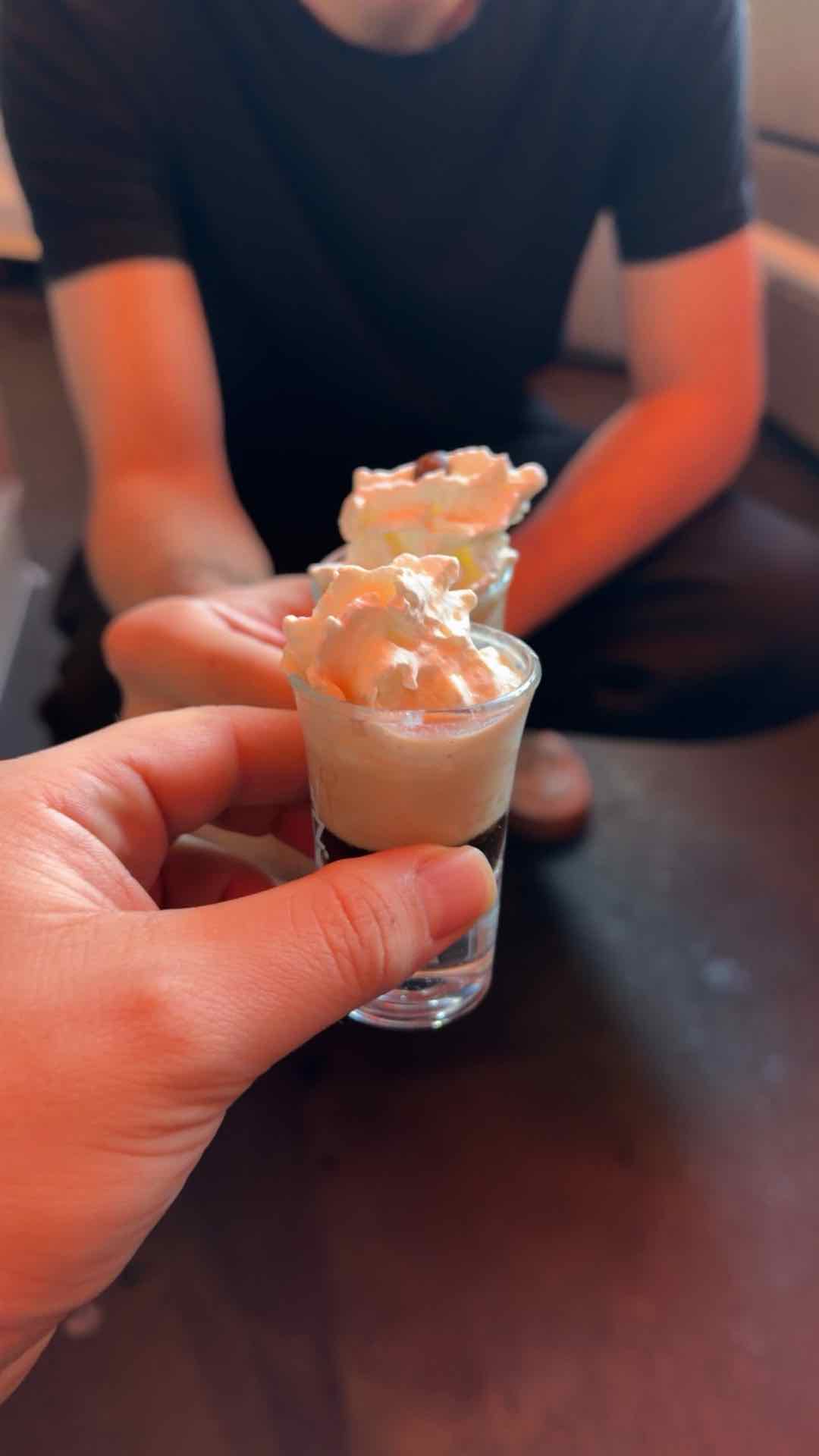 Community photo of a Blow Job Shot cocktail: At first it’s hard but after the drink creamy flavor is so nice