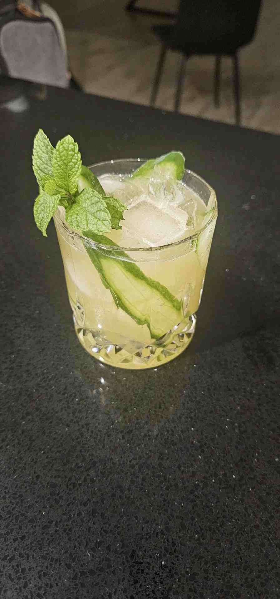 Community photo of a Kentucky Maid cocktail: Delicious and refreshing, nice balance of herbal and still taste the bourbon, I used makers 46