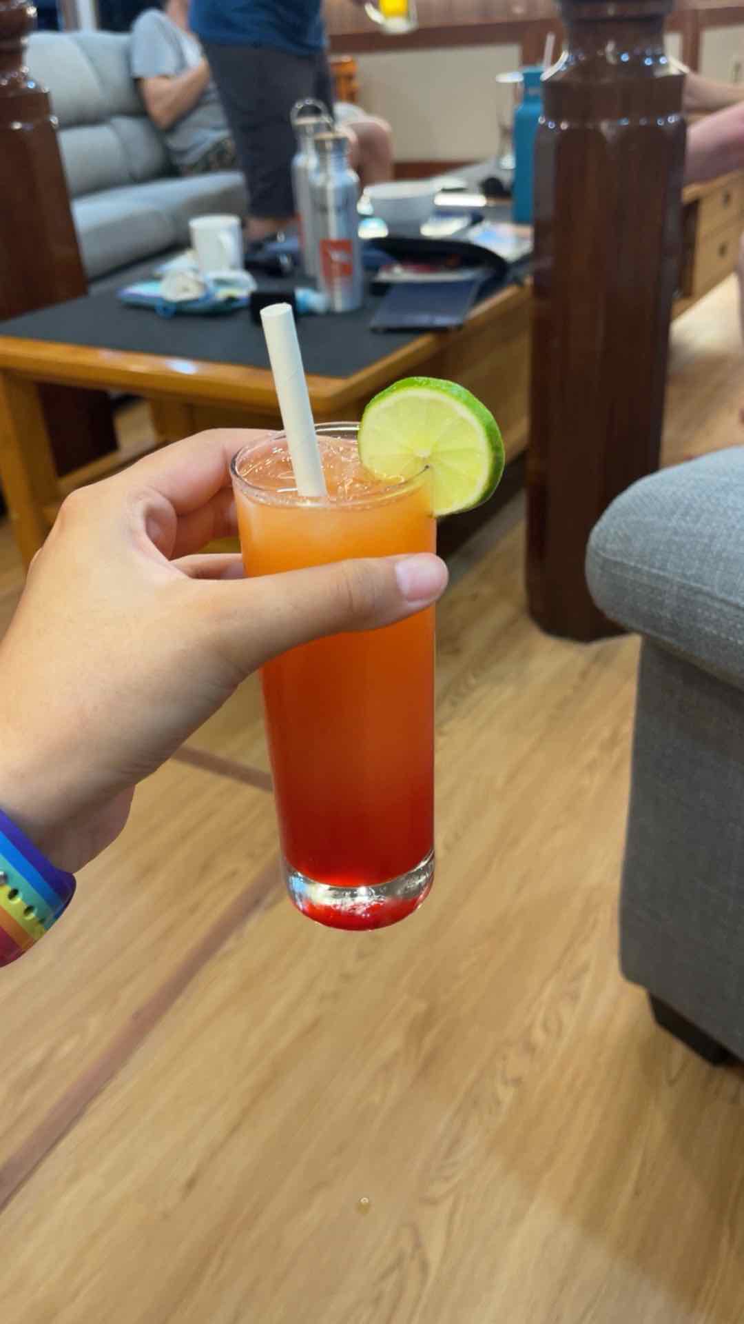 Community photo of a Tequila Sunrise cocktail: Angenehmer Geschmack. Nicht zu süß und nicht zu stark