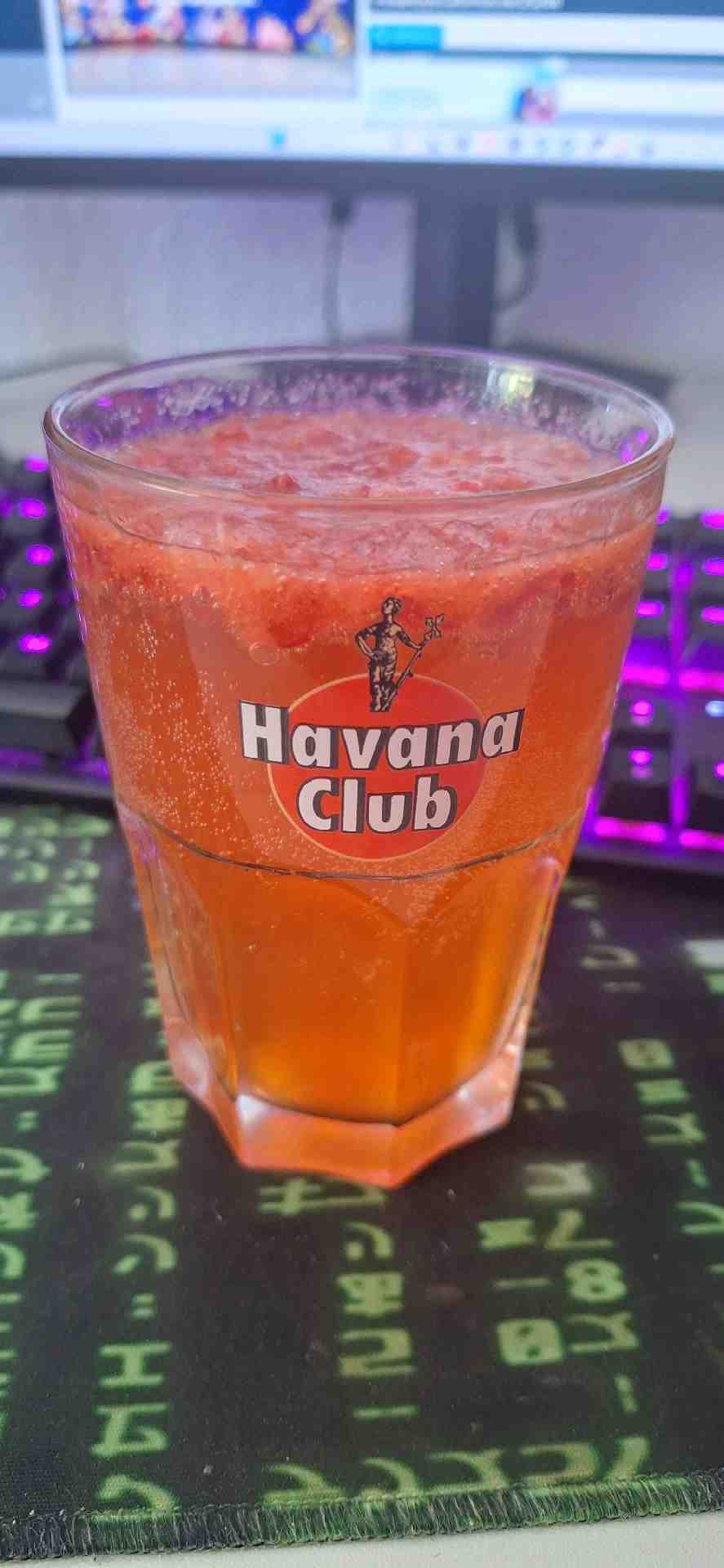Community photo of a Strawberry Mojito cocktail: Very Flavourful, extremely refreshing. Typical cocktails you'd have when you're on holiday at the beach.