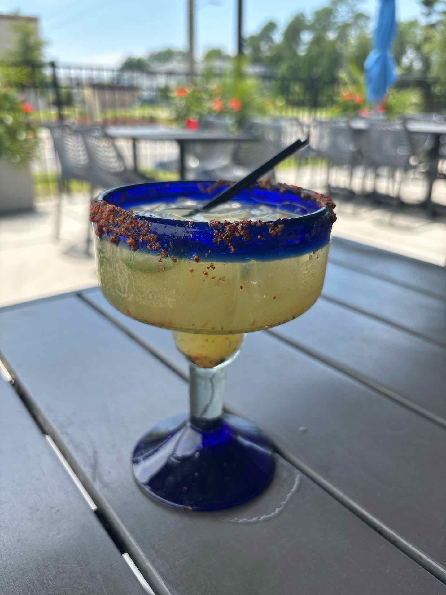 Community photo of a Margarita cocktail: Pineapple margarita and pickle margarita. Perfect 4th drinks!