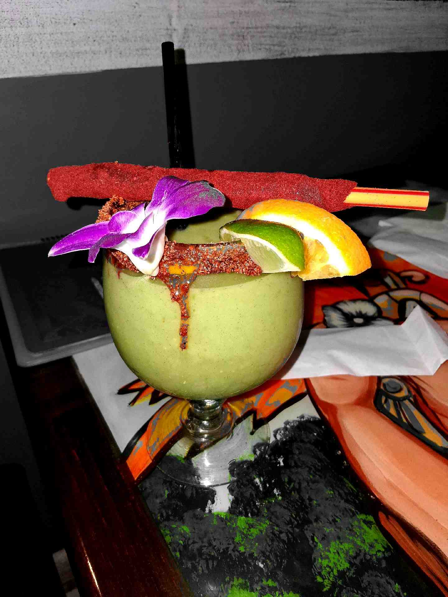 Community photo of a Margarita cocktail: Favorite margarita is an avocado marg!! Sounds weird but so amazing !!