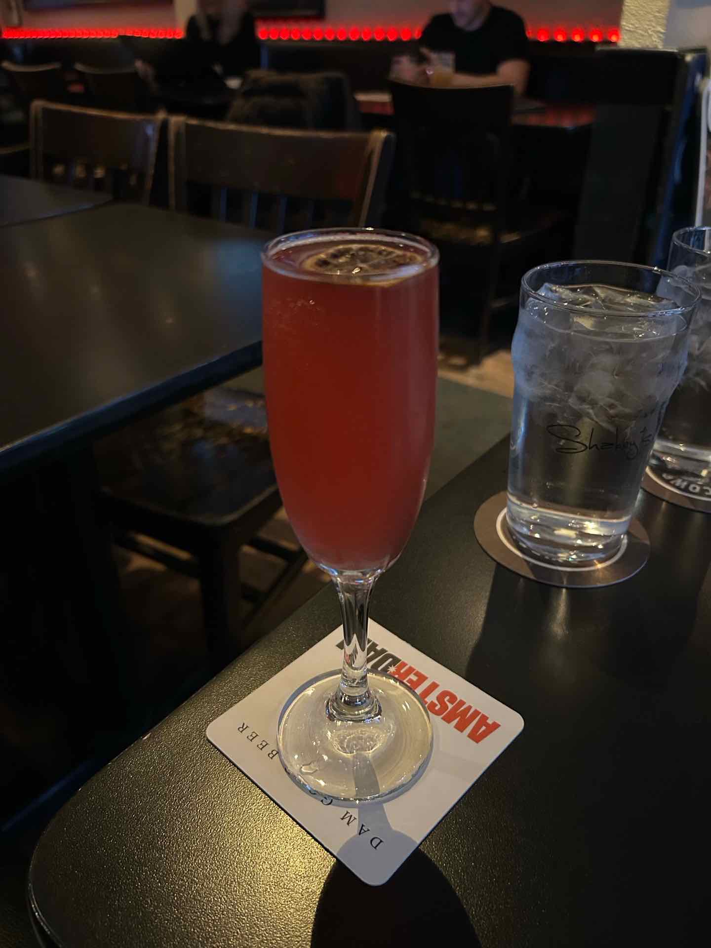 Community photo of a Rosé 75 cocktail: Tasted more like alcohol than I expected lowkey