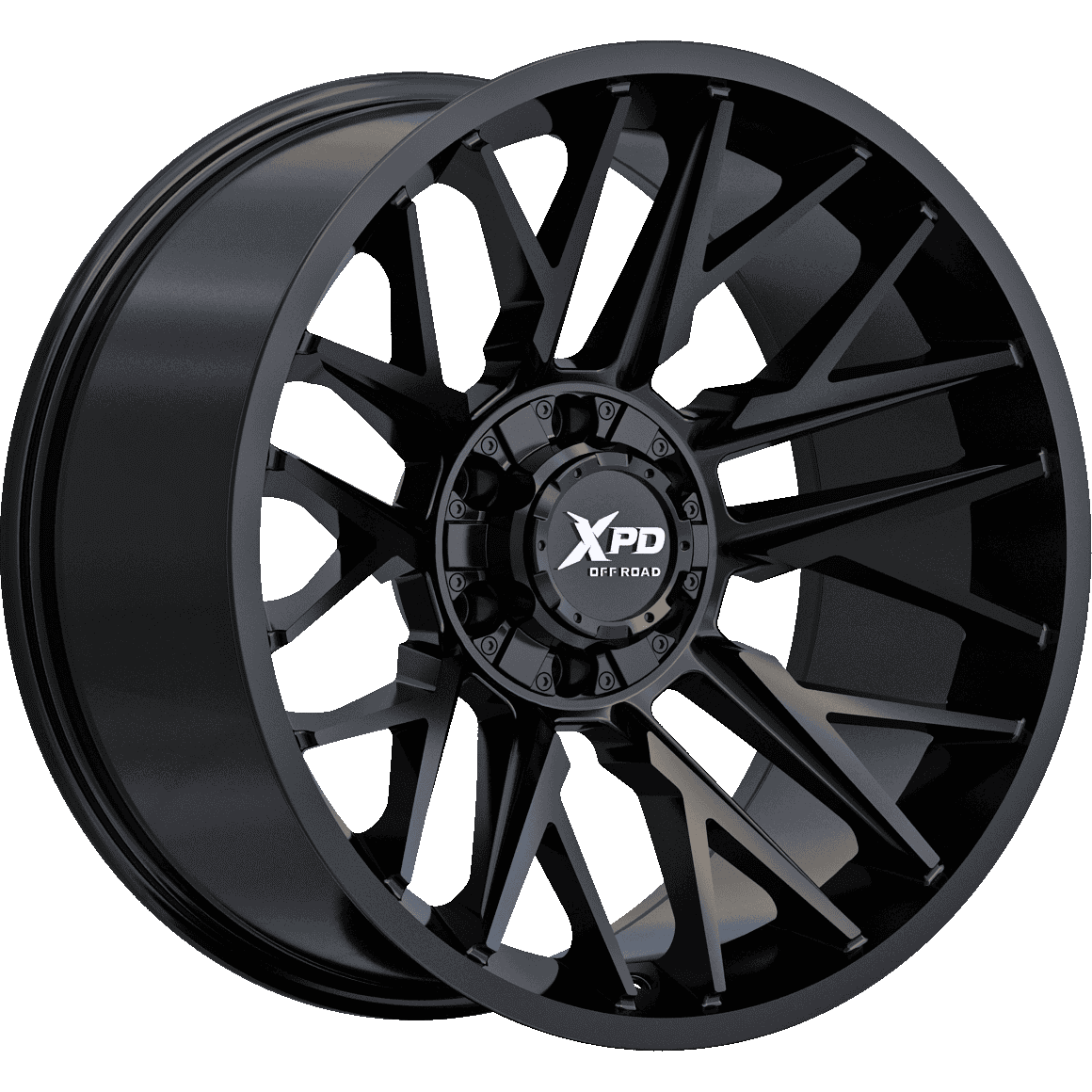 Xpd Off Road Punisher 20X10 GLOSS BLACK — Speedy Mobile Cape Coral