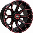 Xpd Xpd-704 Pakami 20X10 Gloss Black Milled Red — Speedy Mobile Cape Coral