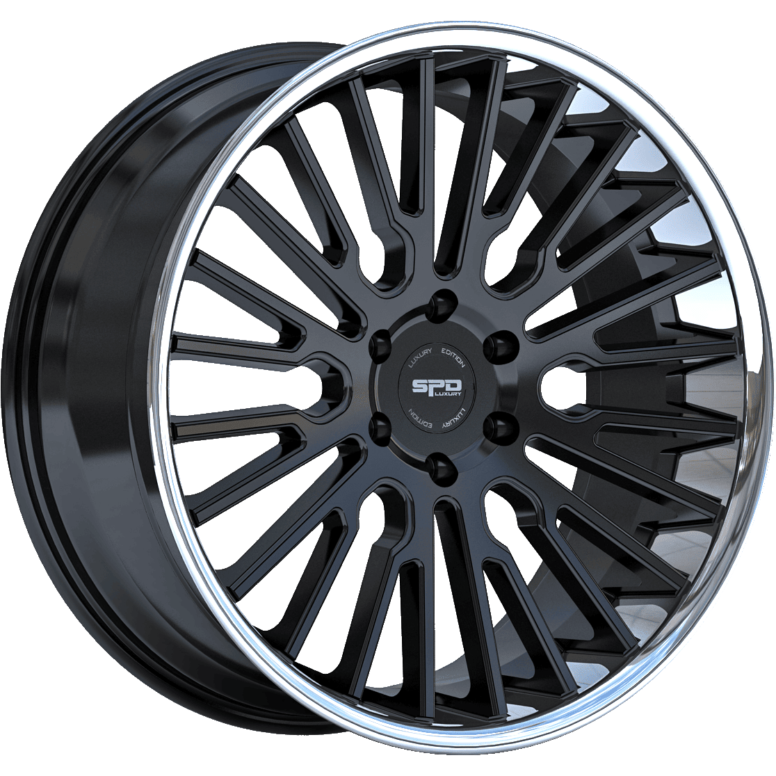 Spd Spd Le01 22X9.5 Gloss Black Ssl Cb:78.1 — Speedy Mobile Cape Coral