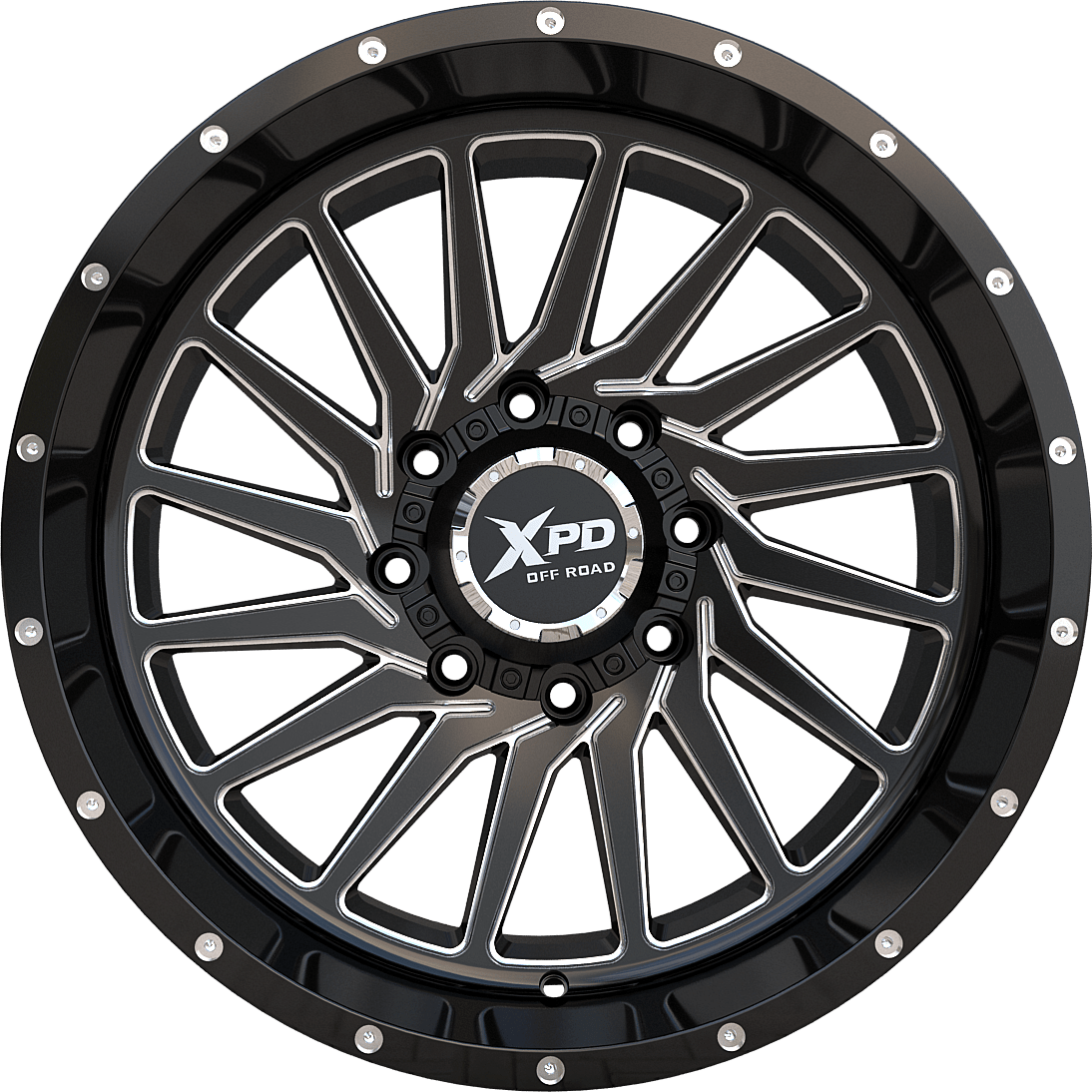 Xpd Off Road Typhoon 20X10 GLOSS BLACK — Speedy Mobile Cape Coral