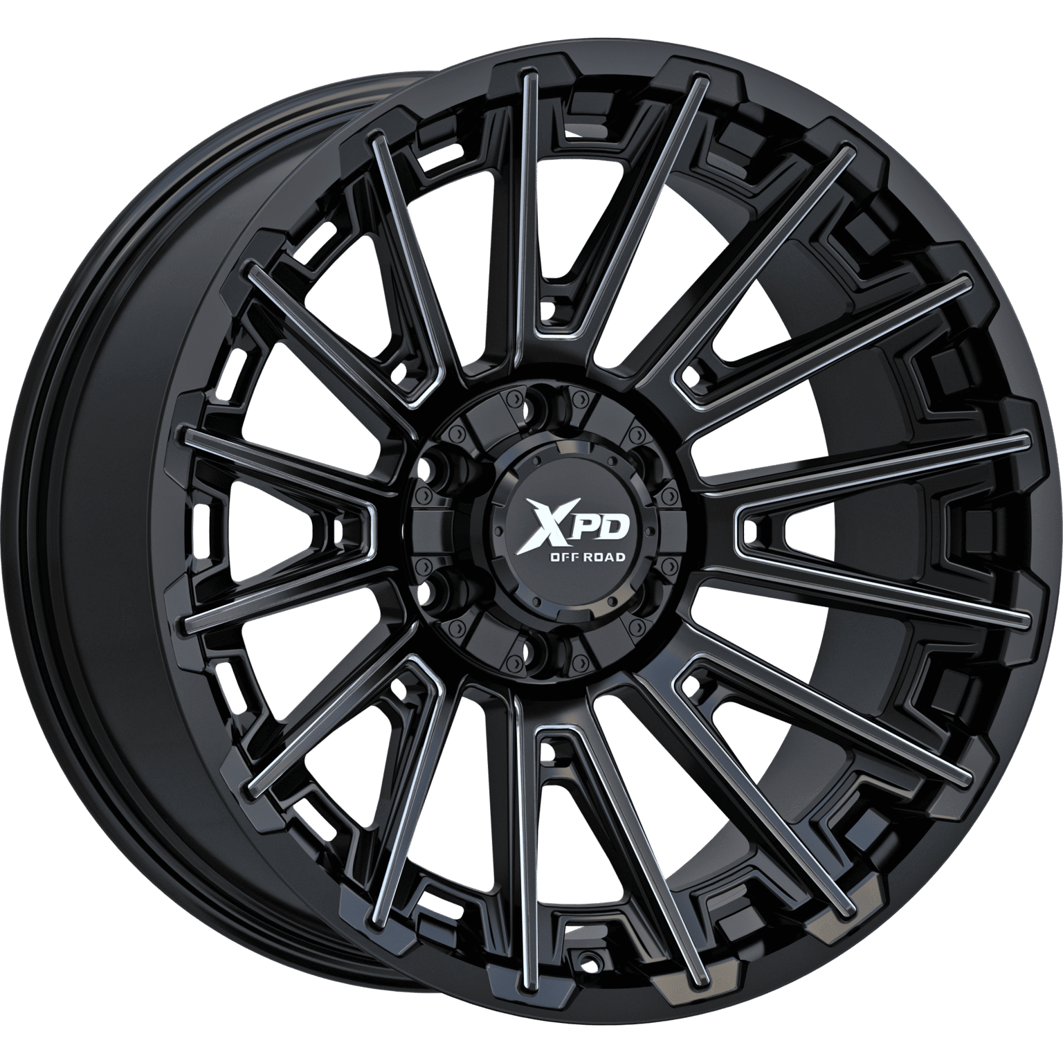 Xpd Xpd-715 Viking 139.7/135 20X10 Gloss Black Milled 110.3 — Speedy Mobile Cape Coral