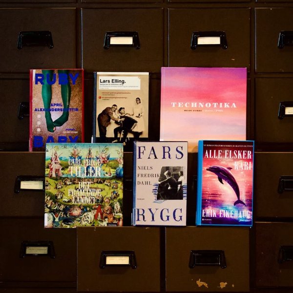 De nominerte bøkene til Bibliotekets litteraturpris 2026