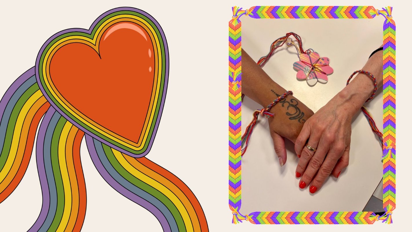 May be a doodle of one or more people, henna, jewellery, heart and text