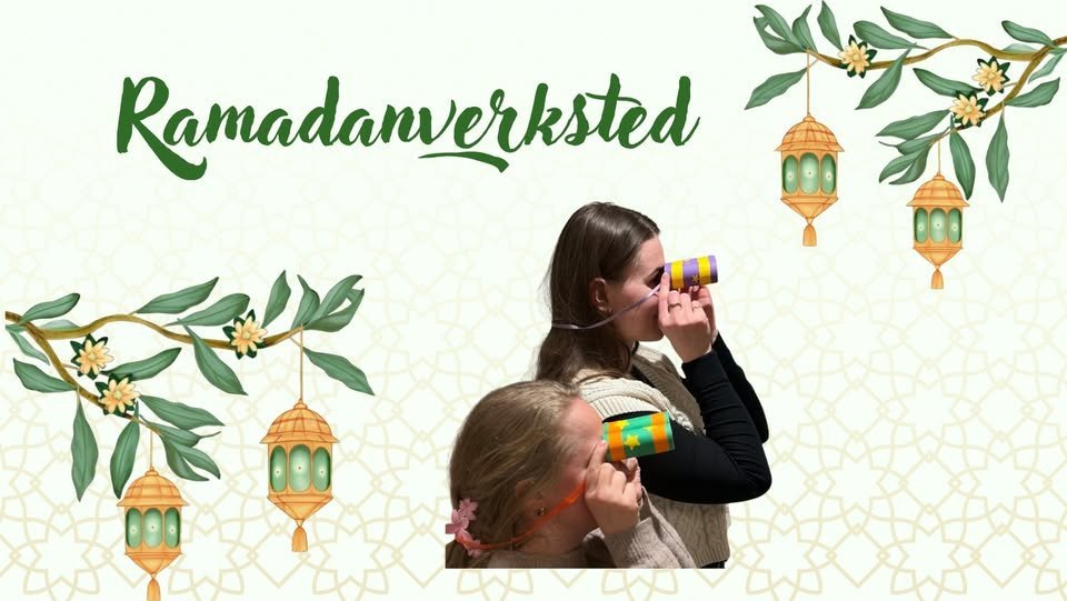 May be an image of text that says 'Ramadanverksted'