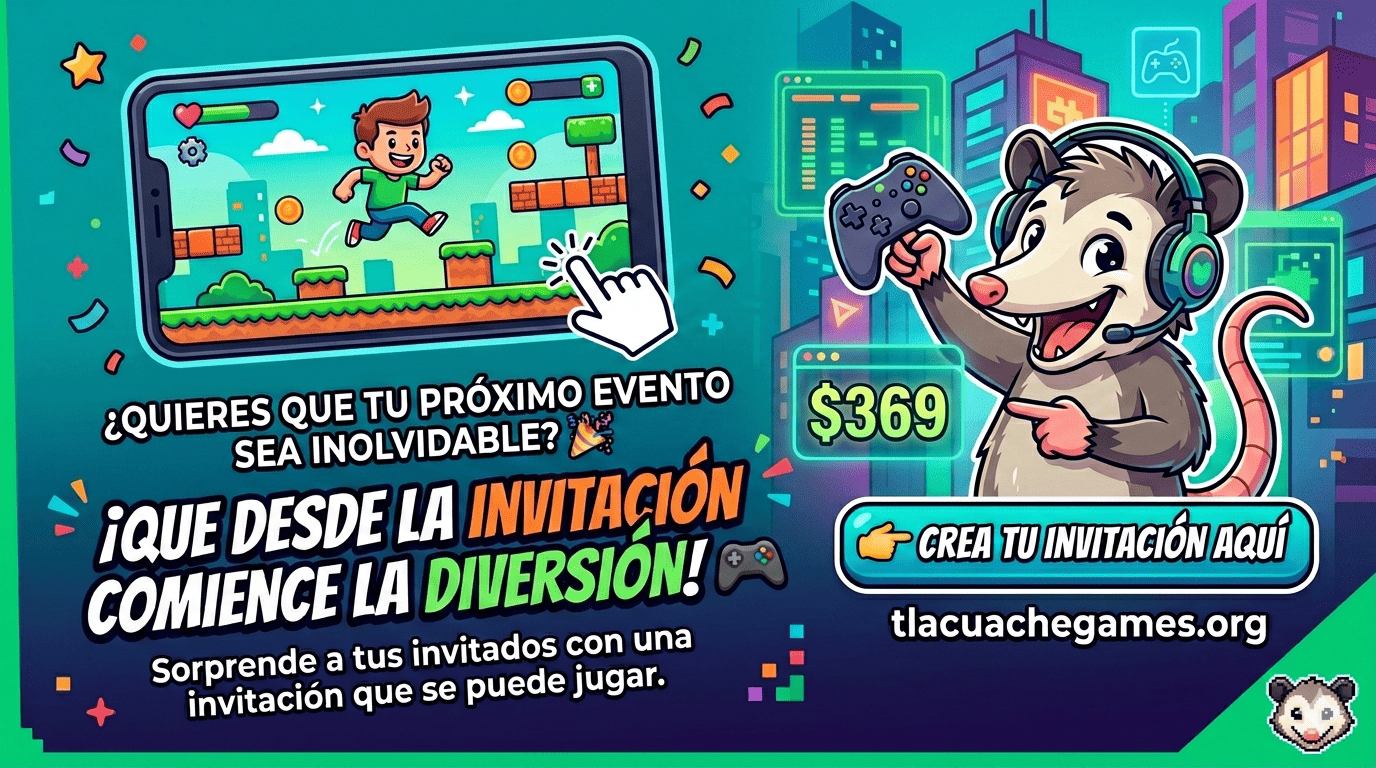 ¡Que desde la invitación comience la diversión!