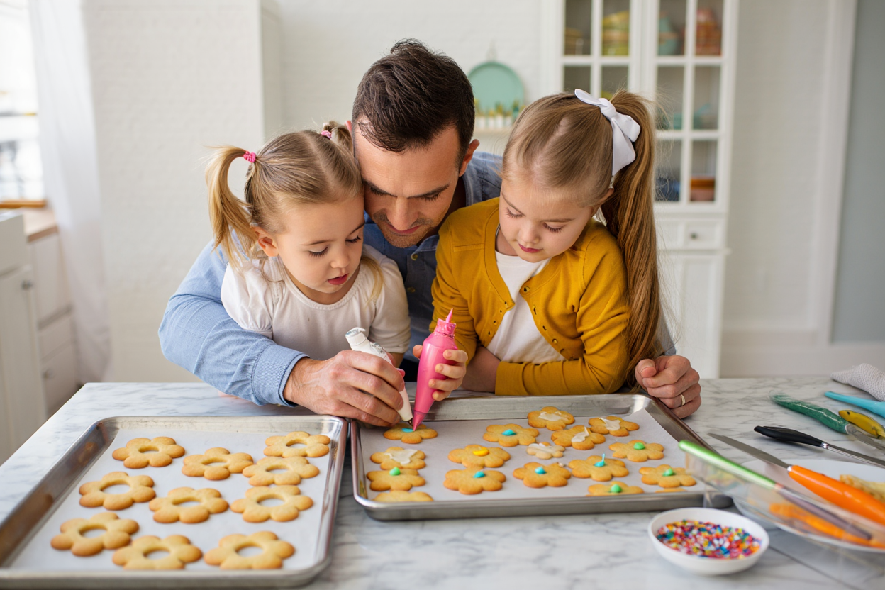 Flower Cookies for Mom