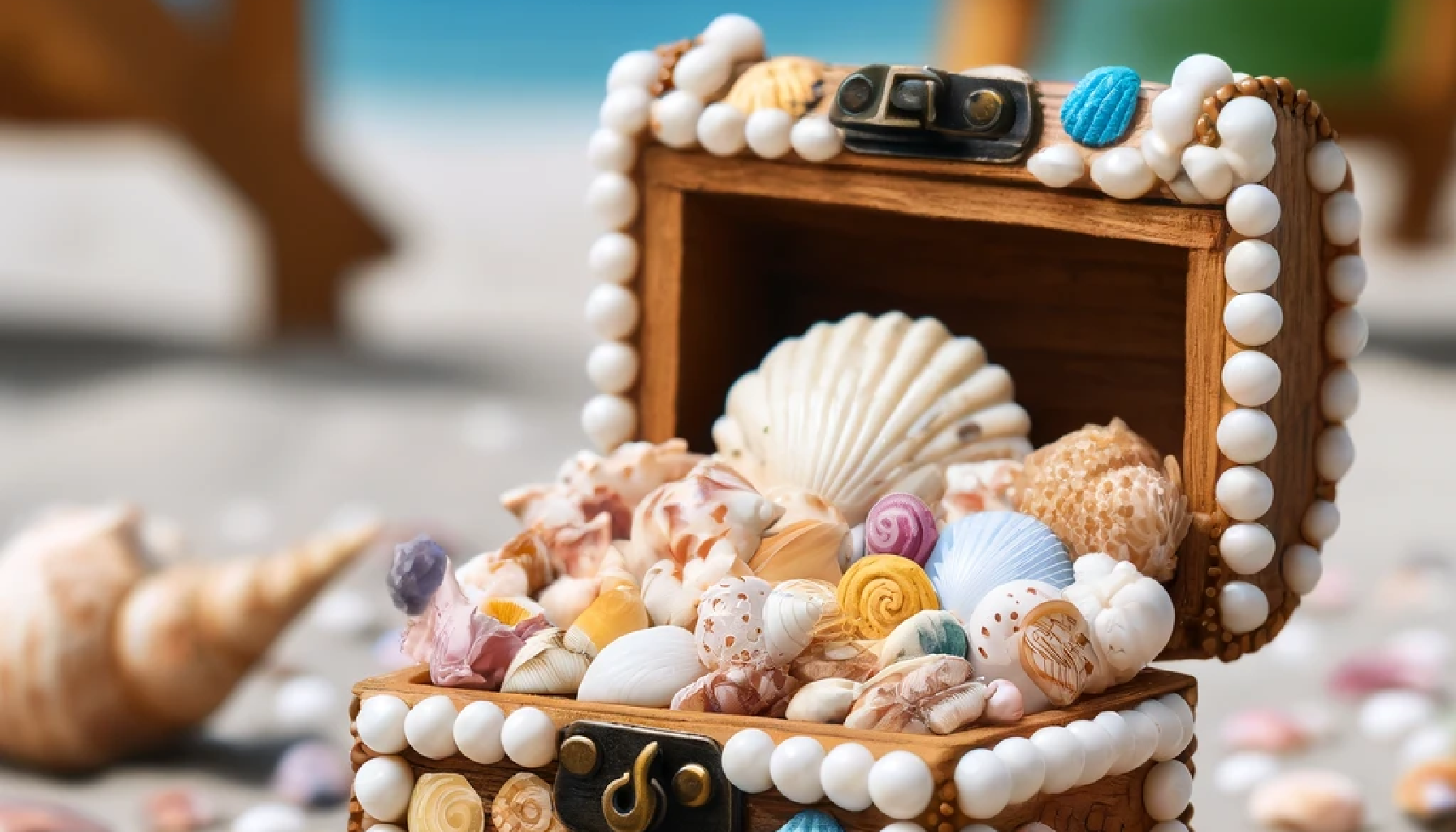 Make a Shell Craft Treasure Box