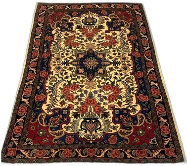 Perspective view of the rug