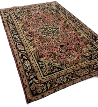 Perspective view of the rug