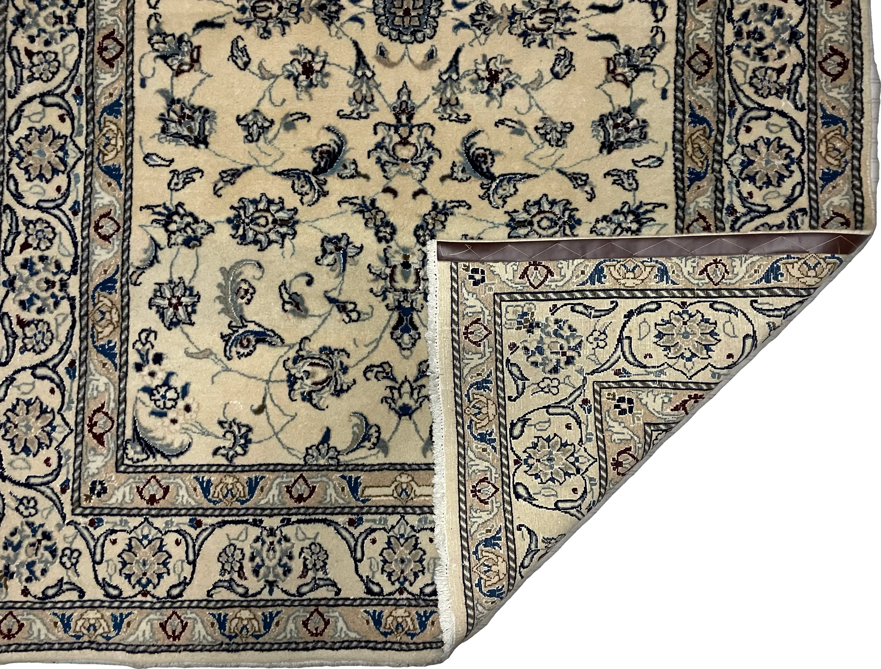 Carpet back side