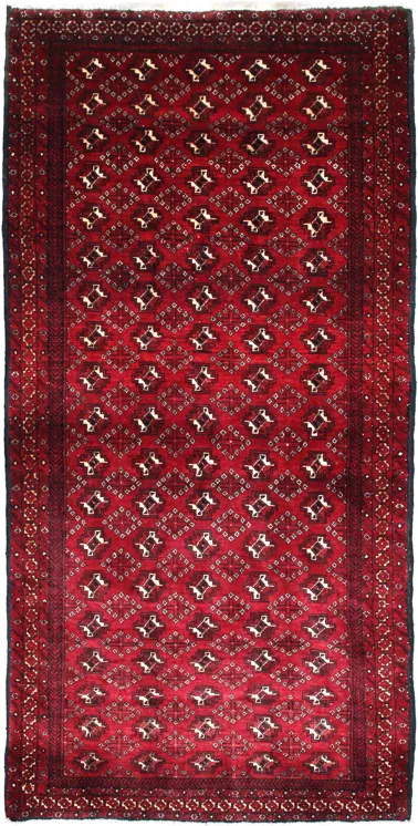 Complete view of the rug