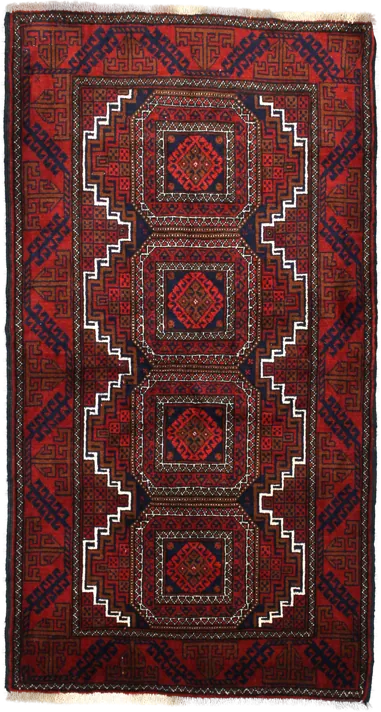 Complete view of the rug