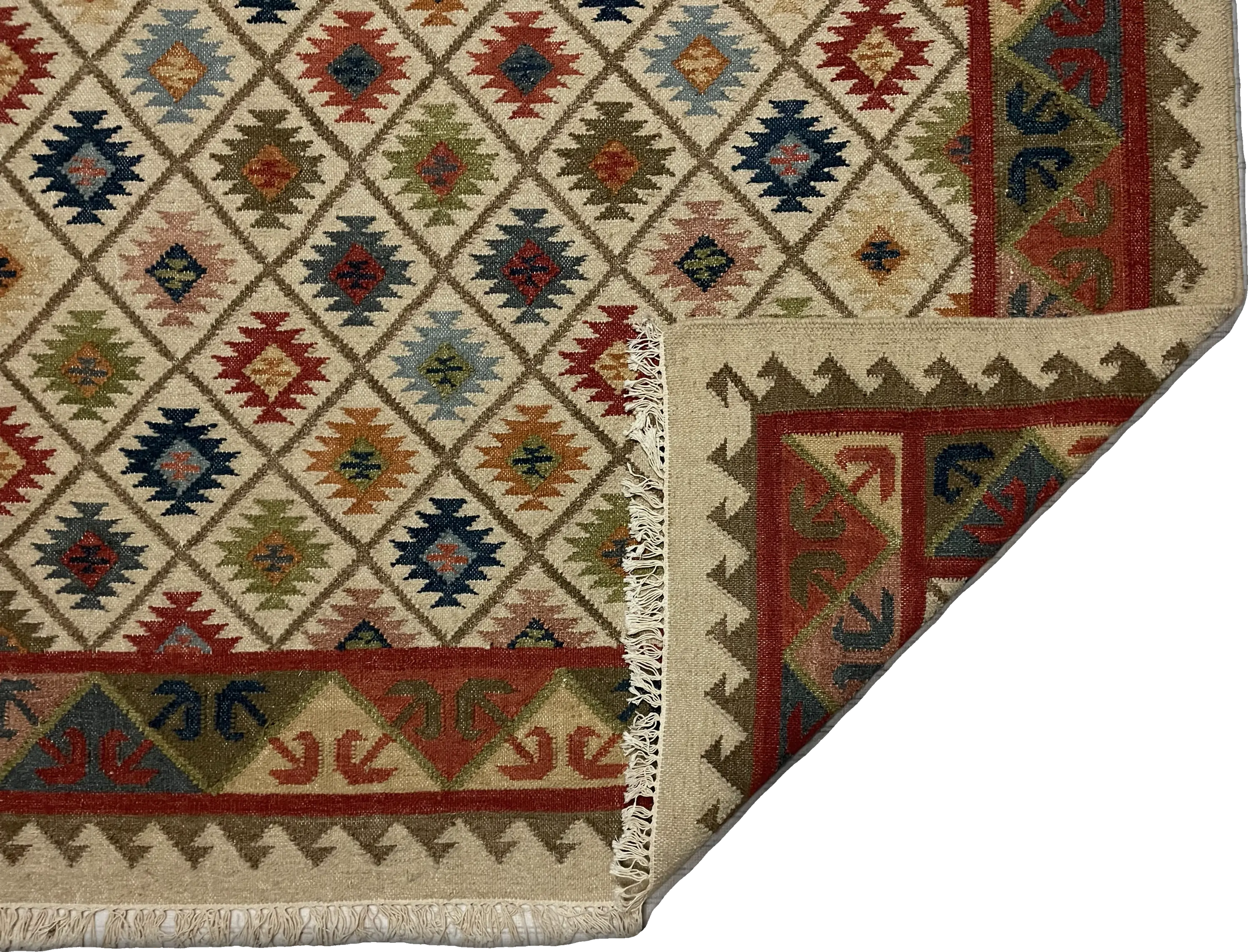 Carpet back side