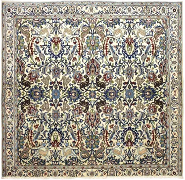 Complete view of the rug